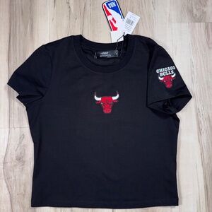 Chicago Bulls Pro Standard Women’s Shirt Size S Black  NWT